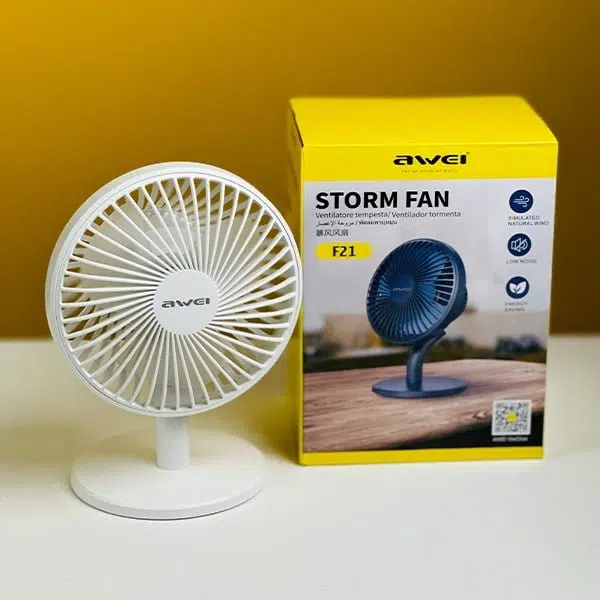 Awei-F21-Mini-Rechargeable-Fan