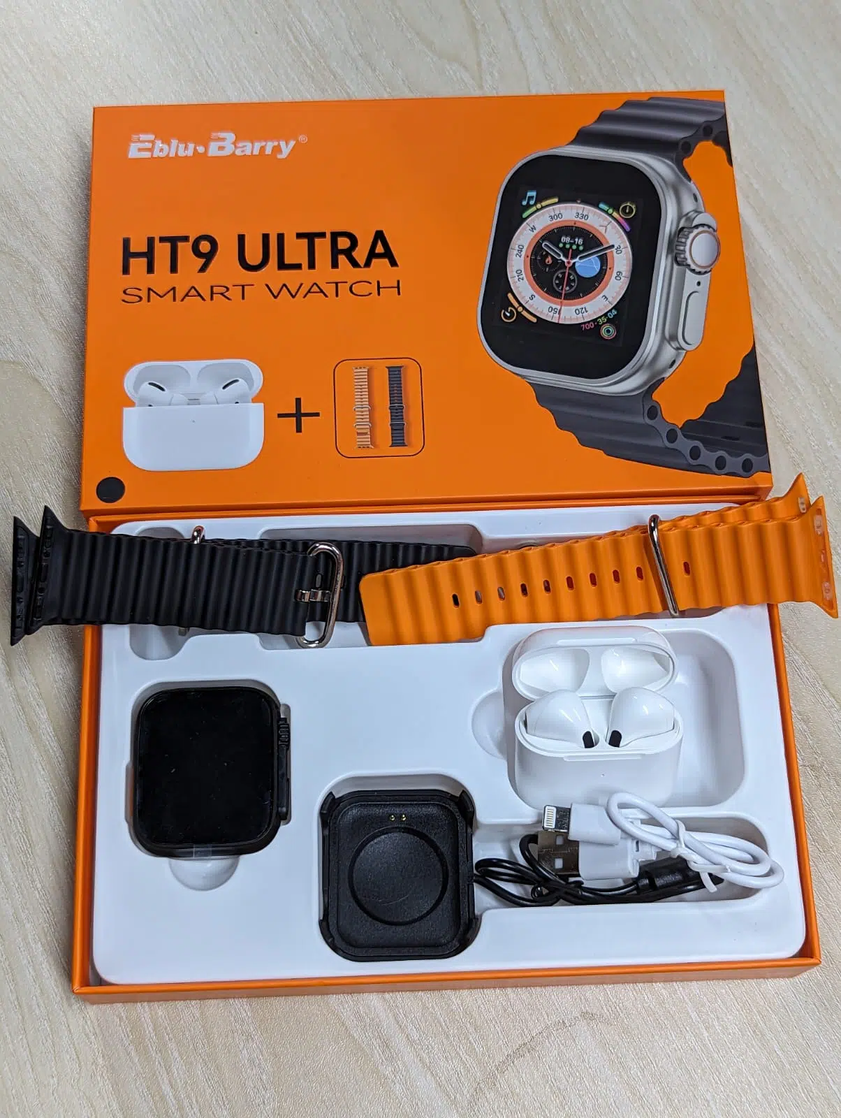 HT9-Ultra-Smartwatch-and-TWS-Combo-Black HT9-Ultra-Smartwatch-and-TWS-Combo-Black