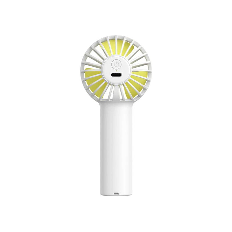 JISULIFE FA20 Rechargeable Mini Handheld Fan (2000mah Battery) – White Color